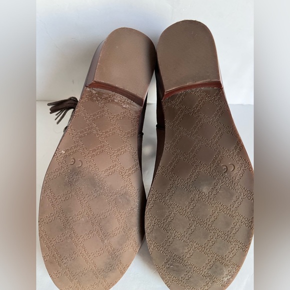 Vionic Joy Serena Orthotic Suede Ankle Boots Womens 6 Taupe Comfort Side Zip - Picture 7 of 7